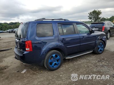 Trzecie zdjęcie samochodu z tyłu: 2013 HONDA PILOT EX VIN:5FNYF4H41DB021785 - miniatura