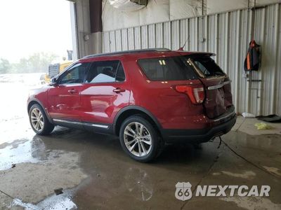 Drugie zdjęcie samochodu z przodu: 2018 FORD EXPLORER XLT VIN:1FM5K8D83JGA22853 - miniatura