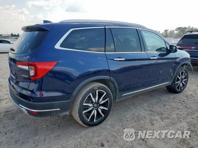 Trzecie zdjęcie samochodu z tyłu: 2019 HONDA PILOT TOURING VIN:5FNYF5H98KB032524 - miniatura