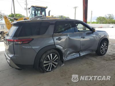 Trzecie zdjęcie samochodu z tyłu: 2024 NISSAN PATHFINDER PLATINUM VIN:5N1DR3DGXRC301026 - miniatura