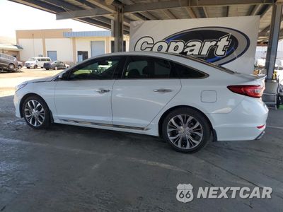 Drugie zdjęcie samochodu z przodu: 2017 HYUNDAI SONATA SPORT VIN:5NPE34ABXHH511329 - miniatura