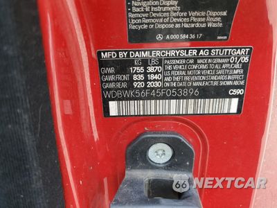 Zdjęcie 12 z 12 samochodu: 2005 MERCEDES-BENZ SLK 350 VIN:WDBWK56F45F053896 - miniatura