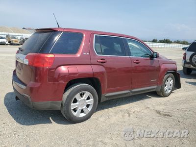 Trzecie zdjęcie samochodu z tyłu: 2011 GMC TERRAIN SLE VIN:2CTALMEC5B6268627 - miniatura