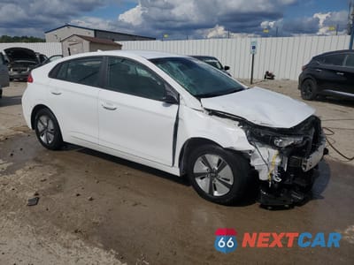 Czwarte zdjęcie samochodu z boku: 2021 HYUNDAI IONIQ BLUE VIN:KMHC65LCXMU258082 - miniatura