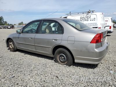 Drugie zdjęcie samochodu z przodu: 2005 HONDA CIVIC HYBRID VIN:JHMES966X5S022257 - miniatura