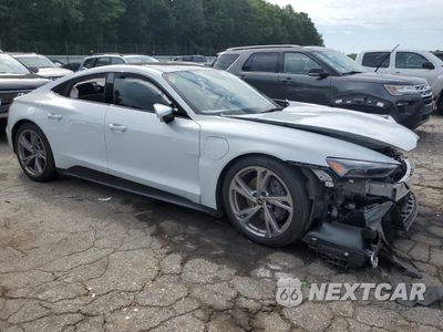 Czwarte zdjęcie samochodu z boku: 2023 AUDI E-TRON GT PRESTIGE VIN:WAUDJBFW7P7003756 - miniatura