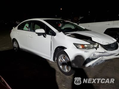 Czwarte zdjęcie samochodu z boku: 2014 HONDA CIVIC LX VIN:19XFB2F5XEE200515 - miniatura