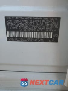 Zdjęcie 12 z 14 samochodu: 2016 LEXUS IS 350 VIN:JTHCE1D22G5012422 - miniatura