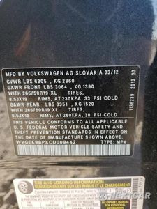 Zdjęcie 14 z 14 samochodu: 2012 VOLKSWAGEN TOUAREG V6 TDI VIN:WVGEK9BPXCD009442 - miniatura
