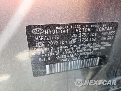 Zdjęcie 13 z 13 samochodu: 2013 HYUNDAI ELANTRA GLS VIN:KMHDH4AE5DU492949 - miniatura