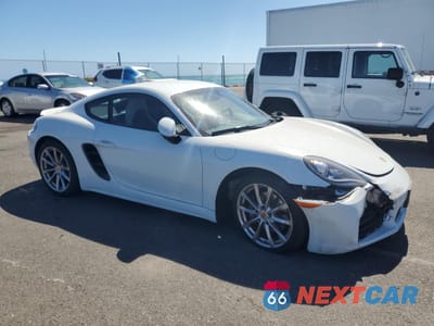 Czwarte zdjęcie samochodu z boku: 2018 PORSCHE CAYMAN VIN:WP0AA2A87JK260774 - miniatura