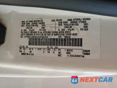 Zdjęcie 13 z 13 samochodu: 2003 FORD ECONOLINE E150 VAN VIN:1FTRE14W33HA36204 - miniatura