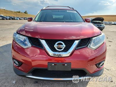 Piąte zdjęcie samochodu w środku: 2014 NISSAN ROGUE S VIN:5N1AT2MVXEC848336 - miniatura