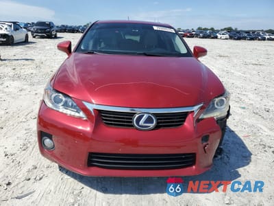Piąte zdjęcie samochodu w środku: 2012 LEXUS CT 200 VIN:JTHKD5BH0C2111975 - miniatura