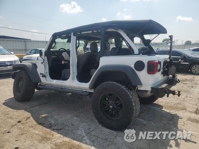 Drugie zdjęcie samochodu z przodu: 2022 JEEP WRANGLER UNLIMITED SPORT VIN:1C4HJXDG6NW154653 - miniatura