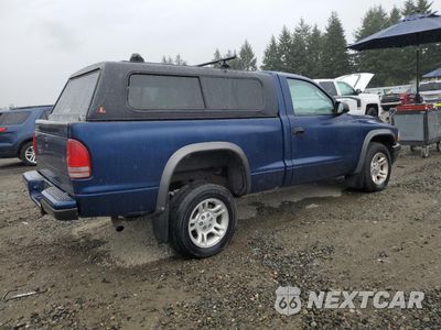 Trzecie zdjęcie samochodu z tyłu: 2002 DODGE DAKOTA BASE VIN:1B7FL16X92S664445 - miniatura