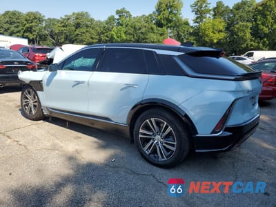 Drugie zdjęcie samochodu z przodu: 2024 CADILLAC LYRIQ LUXURY VIN:1GYKPPRK9RZ112493 - miniatura