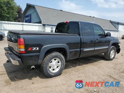 Trzecie zdjęcie samochodu z tyłu: 2006 GMC NEW SIERRA K1500 K1500 VIN:2GTEK19BX61291761 - miniatura