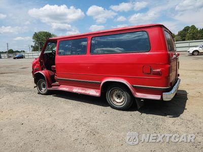 Drugie zdjęcie samochodu z przodu: 1993 CHEVROLET G20 VIN:1GNEG25H5PF353327 - miniatura
