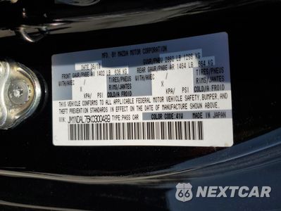 Zdjęcie 12 z 15 samochodu: 2019 MAZDA MX-5 MIATA CLUB VIN:JM1NDAL76K0300489 - miniatura