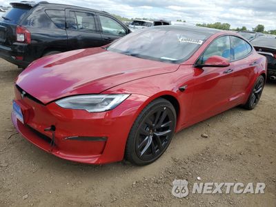 2021 TESLA MODEL S 5YJSA1E60MF449291 - główne zdjęcie licytacji z USA - miniatura