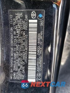 Zdjęcie 12 z 12 samochodu: 2013 TOYOTA PRIUS VIN:JTDKN3DU8D5565193 - miniatura