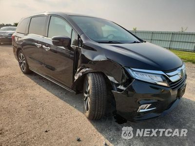 Czwarte zdjęcie samochodu z boku: 2019 HONDA ODYSSEY ELITE VIN:5FNRL6H92KB057499 - miniatura