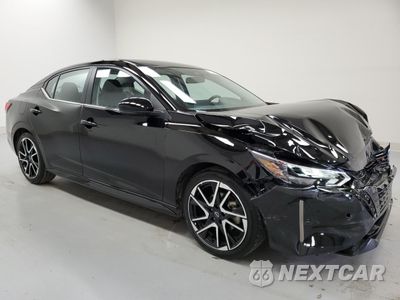Czwarte zdjęcie samochodu z boku: 2025 NISSAN SENTRA SR VIN:3N1AB8DV5SY305069 - miniatura