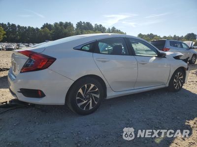 Trzecie zdjęcie samochodu z tyłu: 2019 HONDA CIVIC LX VIN:2HGFC2F6XKH545471 - miniatura