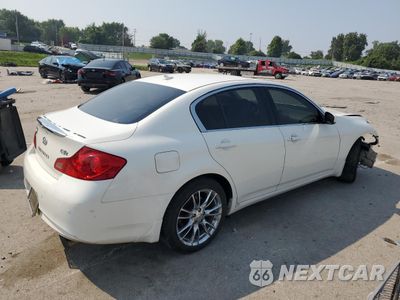 Trzecie zdjęcie samochodu z tyłu: 2012 INFINITI G37 VIN:JN1CV6AR3CM675775 - miniatura