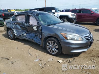 Czwarte zdjęcie samochodu z boku: 2012 HONDA ACCORD EX VIN:1HGCP2F71CA018208 - miniatura