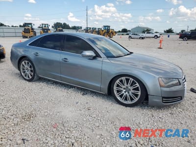 Czwarte zdjęcie samochodu z boku: 2012 AUDI A8 QUATTRO VIN:WAUAVAFD9CN034903 - miniatura