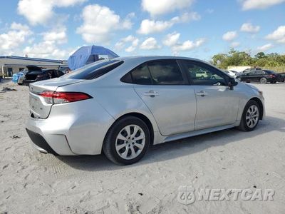 Trzecie zdjęcie samochodu z tyłu: 2022 TOYOTA COROLLA LE VIN:JTDEPMAE9NJ222167 - miniatura