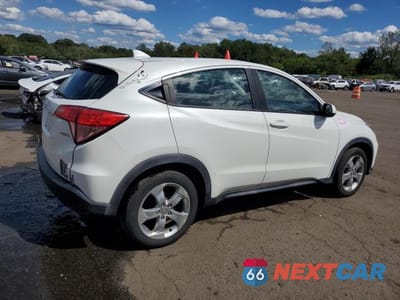 Trzecie zdjęcie samochodu z tyłu: 2016 HONDA HR-V LX VIN:3CZRU6H38GM749210 - miniatura