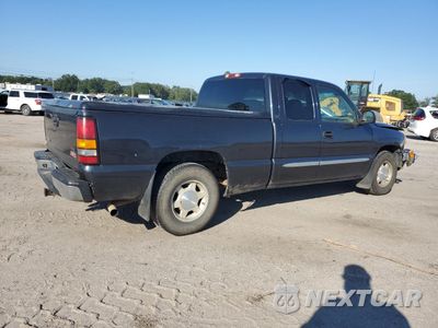 Trzecie zdjęcie samochodu z tyłu: 2004 GMC NEW SIERRA C1500 VIN:2GTEC19T541214069 - miniatura
