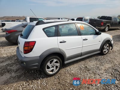 Trzecie zdjęcie samochodu z tyłu: 2006 PONTIAC VIBE VIN:5Y2SL65816Z461021 - miniatura