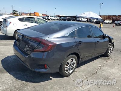 Trzecie zdjęcie samochodu z tyłu: 2017 HONDA CIVIC LX VIN:19XFC2F54HE200284 - miniatura