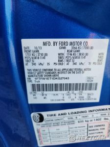 Zdjęcie 12 z 12 samochodu: 2013 FORD F150 SUPERCREW VIN:1FTFW1ET1DKG27043 - miniatura