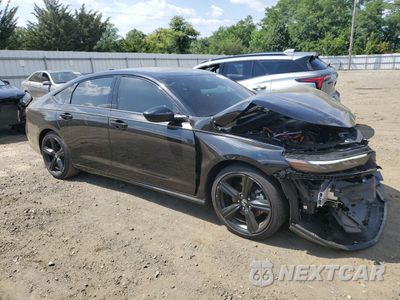Czwarte zdjęcie samochodu z boku: 2024 HONDA ACCORD HYBRID SPORT-L VIN:1HGCY2F7XRA053352 - miniatura