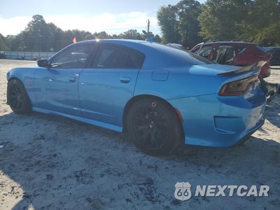 Drugie zdjęcie samochodu z przodu: 2019 DODGE CHARGER SCAT PACK VIN:2C3CDXGJ0KH554067 - miniatura