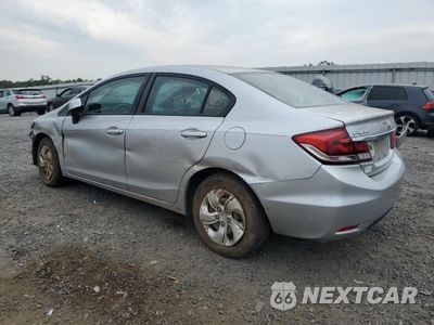 Drugie zdjęcie samochodu z przodu: 2013 HONDA CIVIC LX VIN:2HGFB2F58DH572665 - miniatura