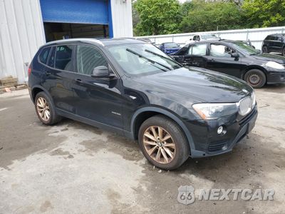 Czwarte zdjęcie samochodu z boku: 2015 BMW X3 XDRIVE28I VIN:5UXWX9C54F0D53742 - miniatura