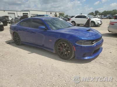 Czwarte zdjęcie samochodu z boku: 2019 DODGE CHARGER SCAT PACK VIN:2C3CDXGJ4KH518835 - miniatura
