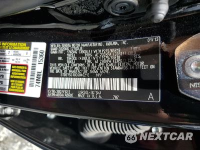 Zdjęcie 13 z 15 samochodu: 2013 TOYOTA SEQUOIA SR5 VIN:5TDZY5G10DS046216 - miniatura