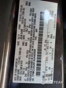 Zdjęcie 13 z 16 samochodu: 2018 FORD ESCAPE TITANIUM VIN:1FMCU0J97JUA42606 - miniatura