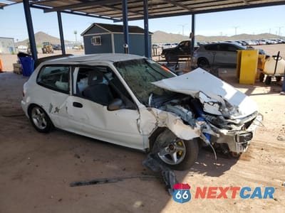 Czwarte zdjęcie samochodu z boku: 1995 HONDA CIVIC CX VIN:2HGEH2353SH501210 - miniatura