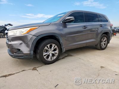 2014 TOYOTA HIGHLANDER LE 5TDZKRFH1ES005702 - główne zdjęcie licytacji z USA - miniatura