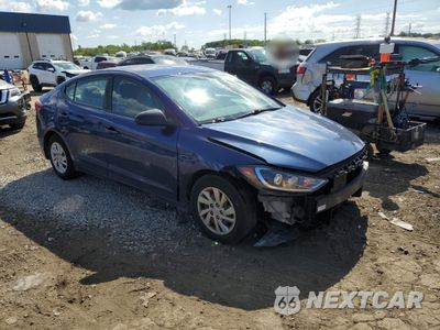 Czwarte zdjęcie samochodu z boku: 2017 HYUNDAI ELANTRA SE VIN:5NPD74LF6HH193807 - miniatura
