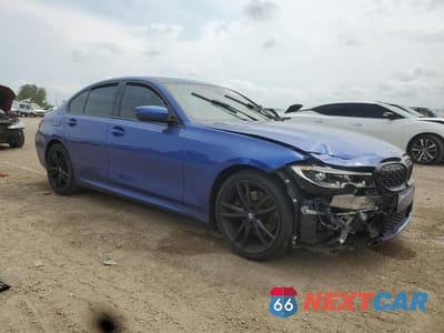 Czwarte zdjęcie samochodu z boku: 2019 BMW 330XI VIN:WBA5R7C50KAJ80800 - miniatura