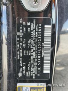 Zdjęcie 13 z 13 samochodu: 2019 KIA OPTIMA LX VIN:5XXGT4L35KG336814 - miniatura